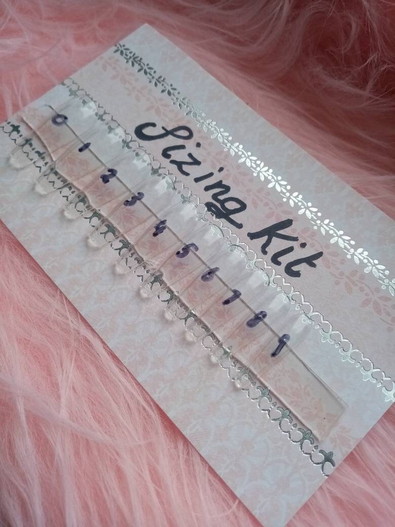 Sizing Kit Für Press On Nails Sizing Kit Für Press On Nails von Etsy - Begorgeousnails