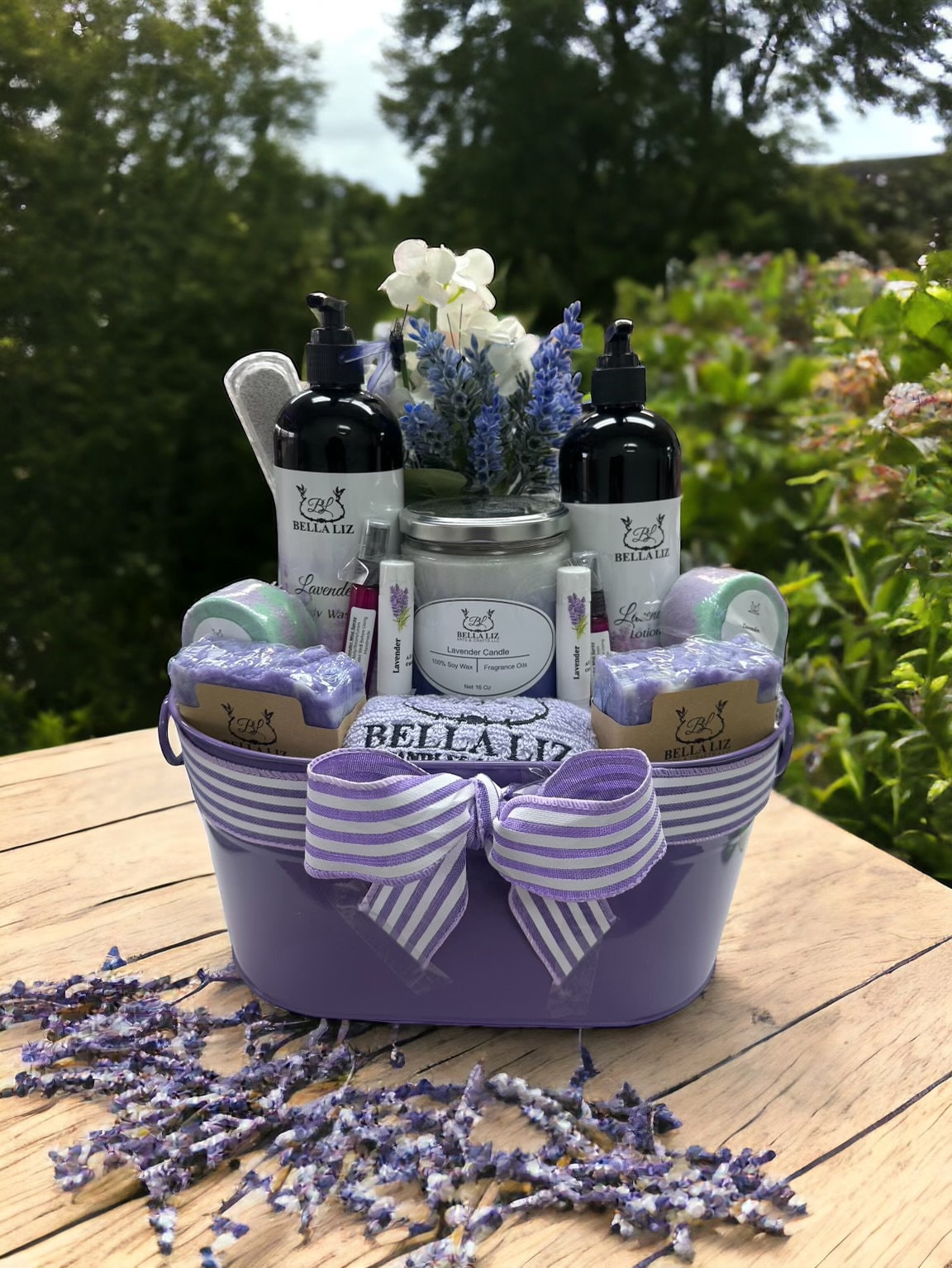 Geschenkkorb Für Jeden Anlass Geschenkkorb Für Jeden Anlass von Etsy - BellaLizCandlesSoaps