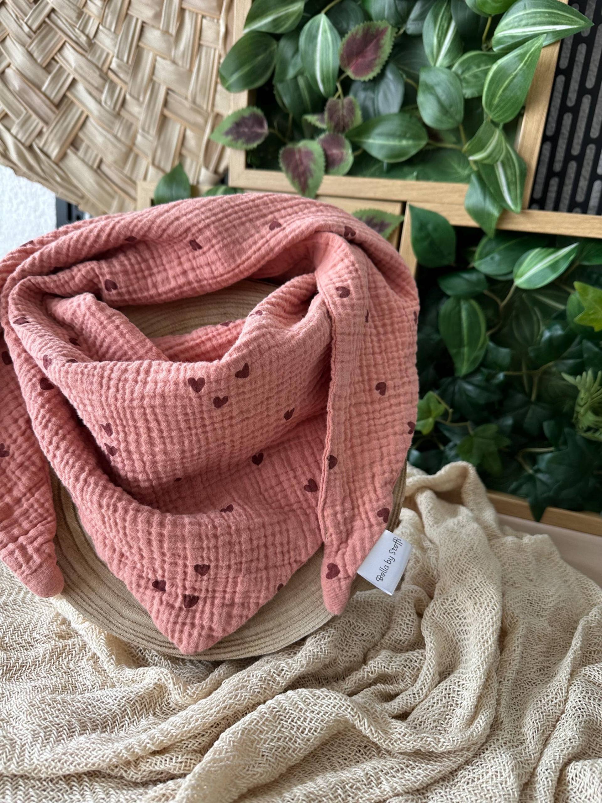 Musselin - Dreieckstuch von Etsy - BellabySteffi