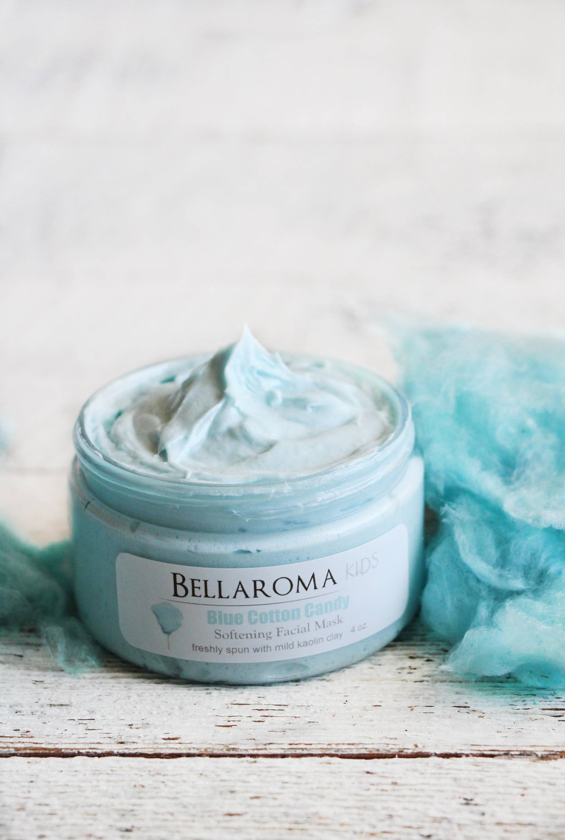 Blaue Cotton Candy Softening Gesichtsmaske von Etsy - BellaromaBoutique