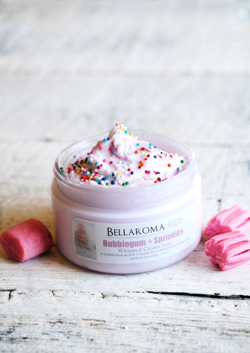Bubblegum + Streuseln Sahne Seife Bubblegum + Streuseln Sahne Seife von Etsy - BellaromaBoutique