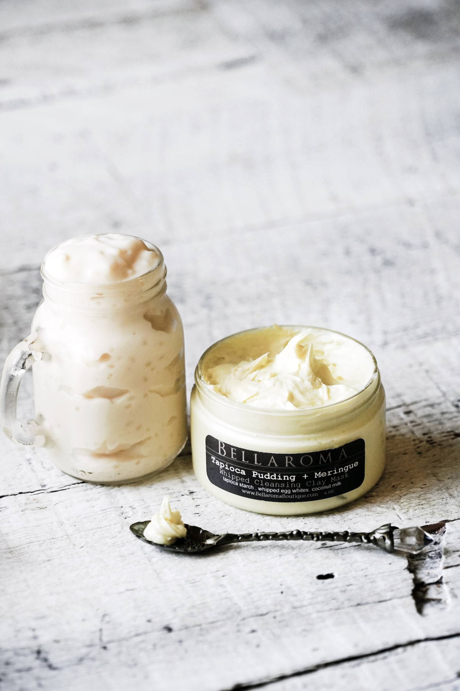 Tapioka Pudding + Meringue Geschlagene Reinigungs-Ton-Maske Tapioka Pudding + Meringue Geschlagene Reinigungs-Ton-Maske von Etsy - BellaromaBoutique