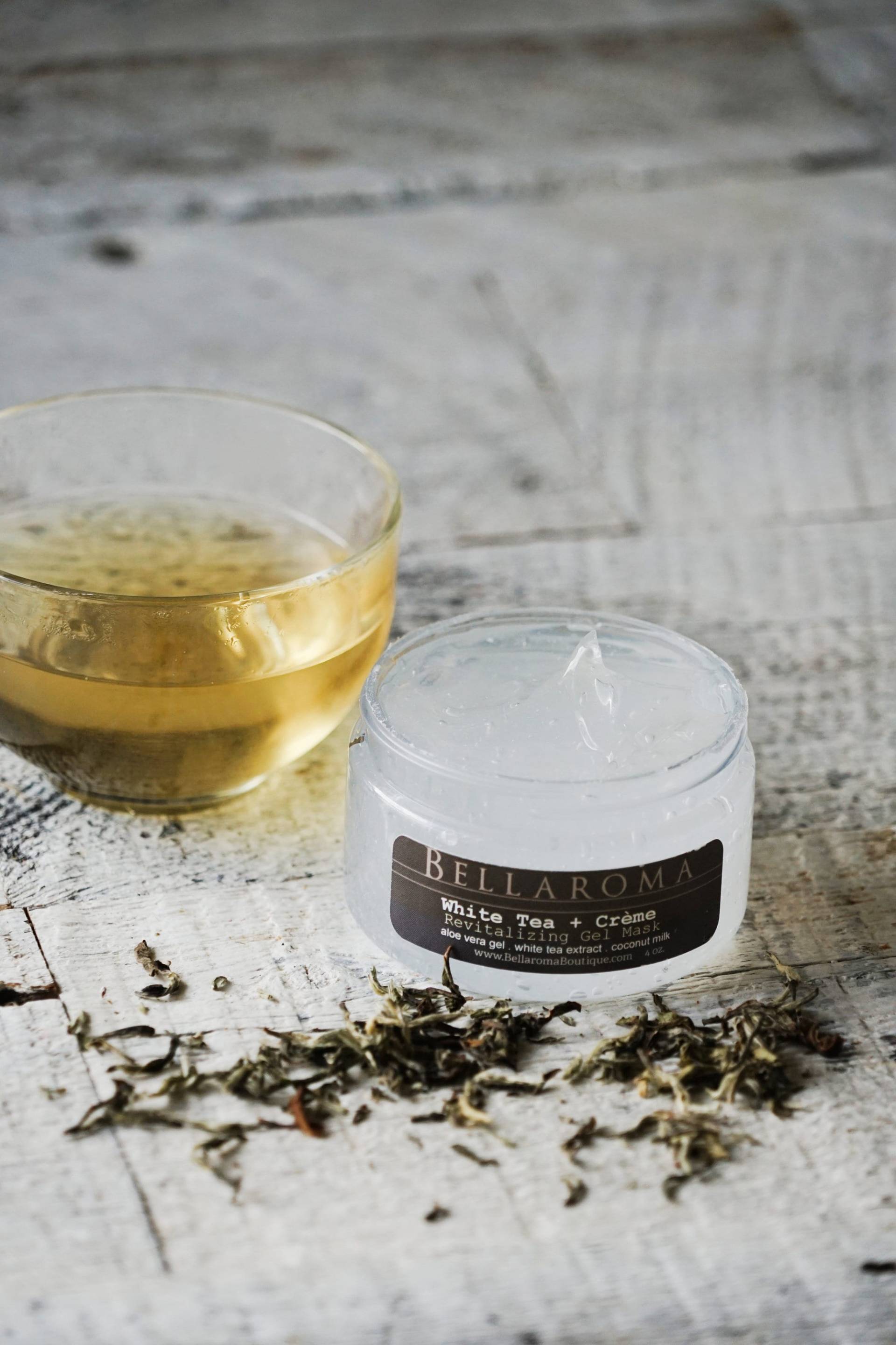 Weiße Tee + Creme Gel Maske Weiße Tee + Creme Gel Maske von Etsy - BellaromaBoutique