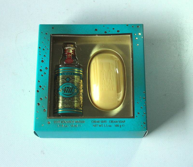 4711 Echt Kölnisch Wasser - Geschenkpackung Eau De Cologne Und Creme Seife Unbenutzt Vintage 4711 Echt Kölnisch Wasser - Geschenkpackung Eau De Cologne Und Creme Seife Unbenutzt Vintage von Etsy - BensGermanVintage