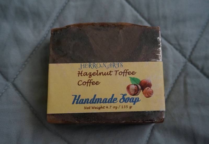 Haselnuss Toffee Kaffee Herron Kunst Handgemachte Seife Haselnuss Toffee Kaffee Herron Kunst Handgemachte Seife von Etsy - BerryWaveArtStich