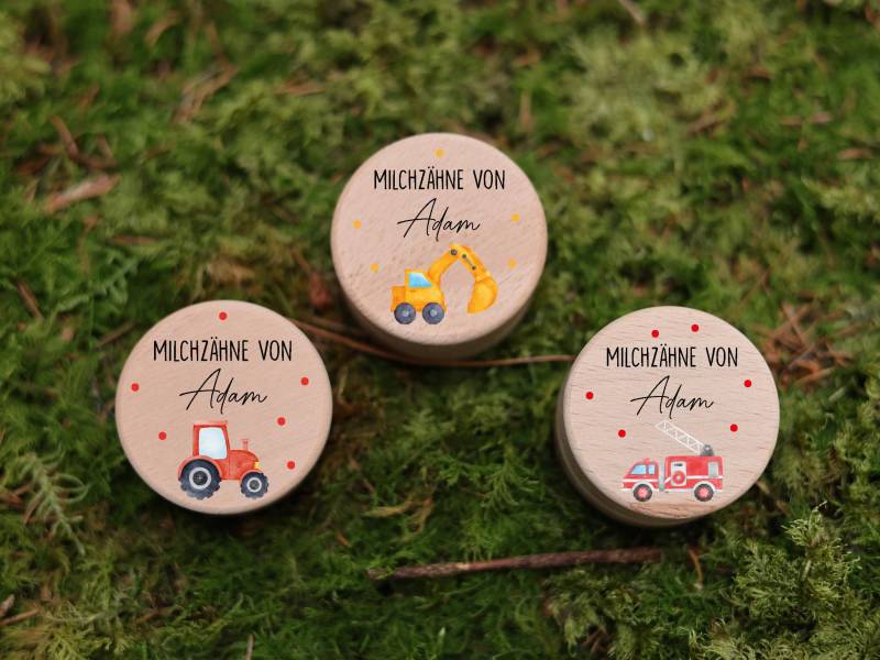 Milchzahndose Mit Namen, Feuerwehr, Zahndose Personalisiert, Zahnfee, Zahnbox, Zahnfee Münze, Für Milchzähne von Etsy - Besonderlich