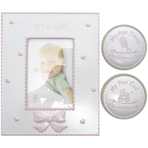 Bilderrahmen Und Zwei Boxen Mit Gravur in Preis. "It's A Girl". Kostenlos Taufe Geschenk von Etsy - BestPen
