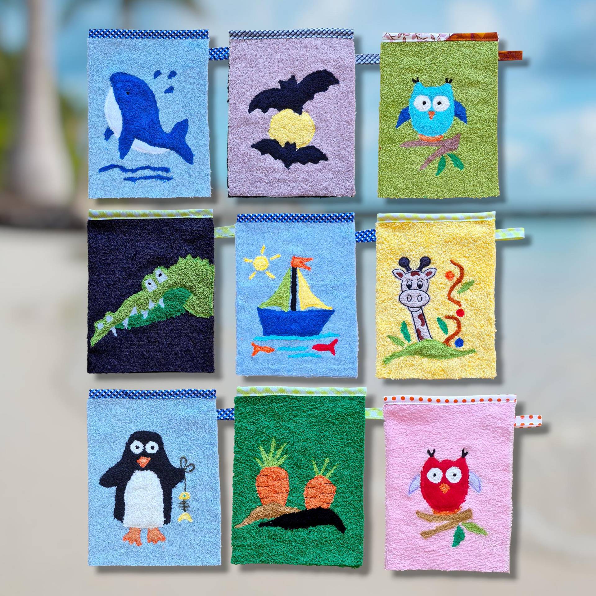 Kinder Waschhandschuh, Waschlappen Mit Wunschnamen von Etsy - BettyBeestFashion