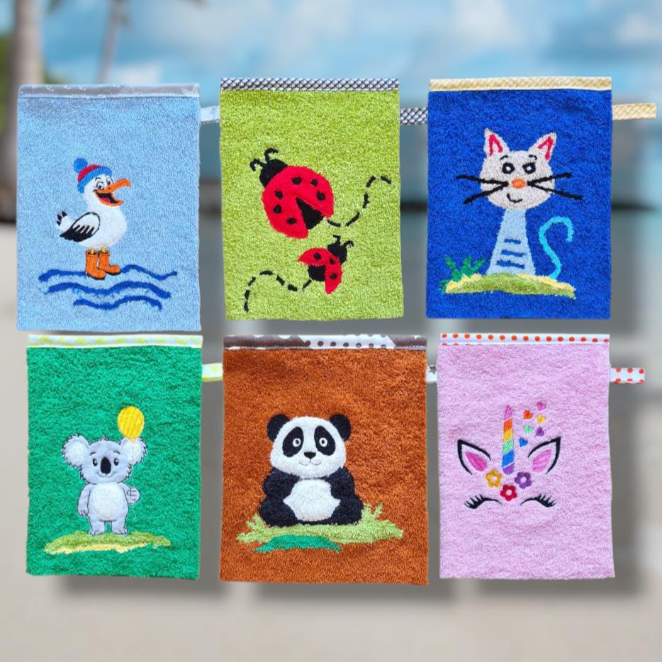 Kinder Waschhandschuh, Waschlappen Mit Wunschnamen von Etsy - BettyBeestFashion