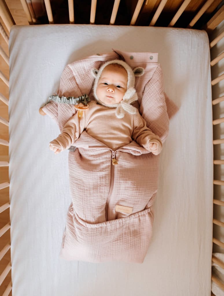 Wickeldecke Aus Bio-Musselin-Baumwolle, Babyhorn, Decke 2 in 1, Schlafsack, Neugeborene von Etsy - Beztroska