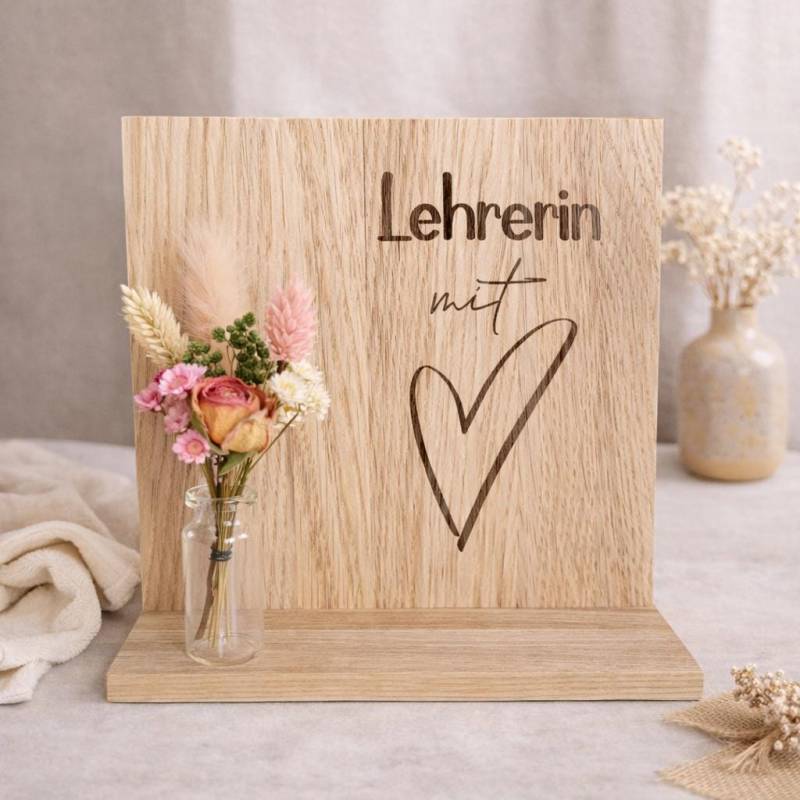 Dankeschön Geschenk Lehrerin | Personalisiertes Lehrer Abschied Kindergarten Erzieherin Holzaufsteller Mit Trockenblumen Dankeschön Geschenk Lehrerin | Personalisiertes Lehrer Abschied Kindergarten Erzieherin Holzaufsteller Mit Trockenblumen von Etsy - BiancasHandgemachtes