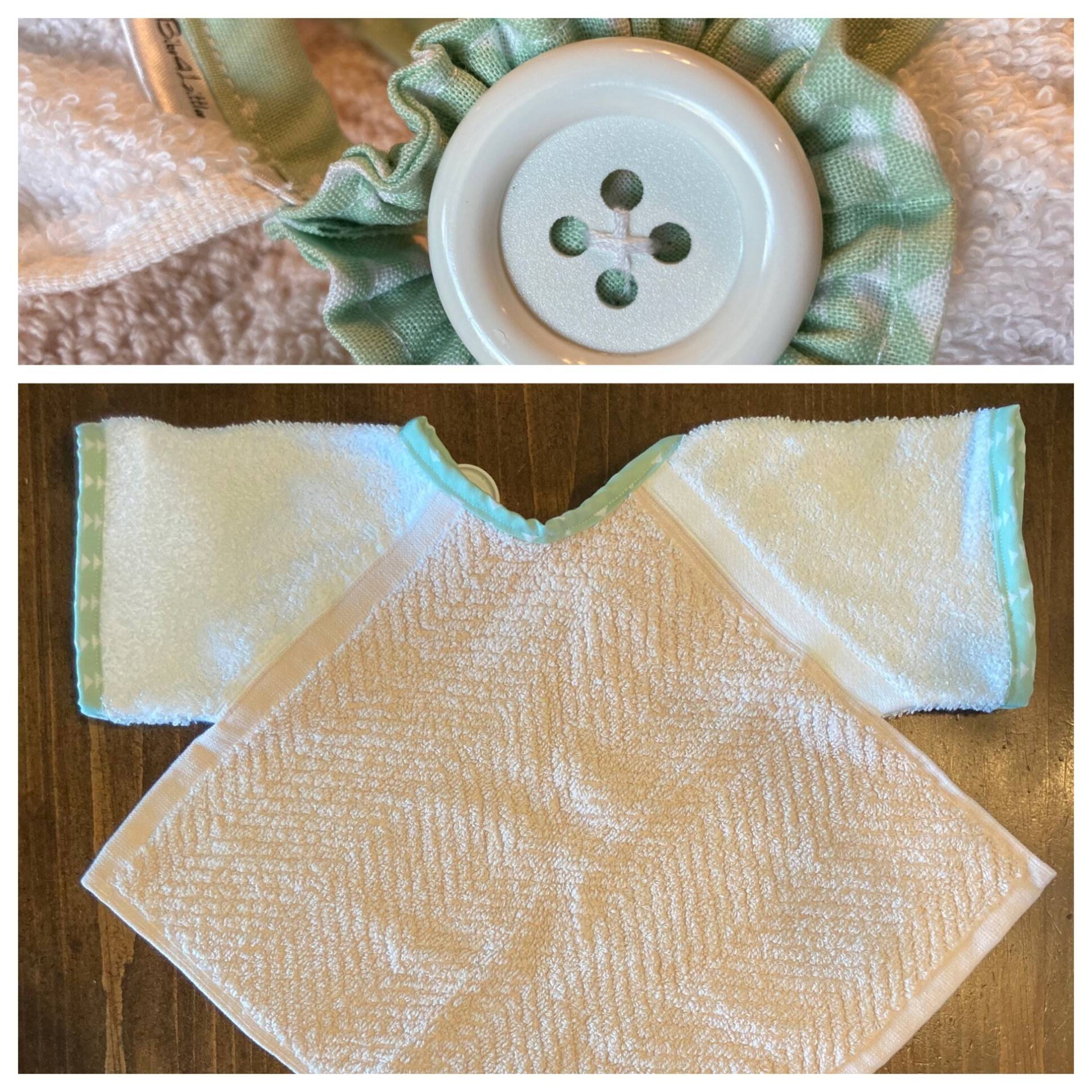 Baby-Lätzchen Mit Ärmeln, Kleinkind-Lätzchen Knopfverschluss, Mädchen, Geburtstag, Babyparty, Rosa von Etsy - Bibs4Littles