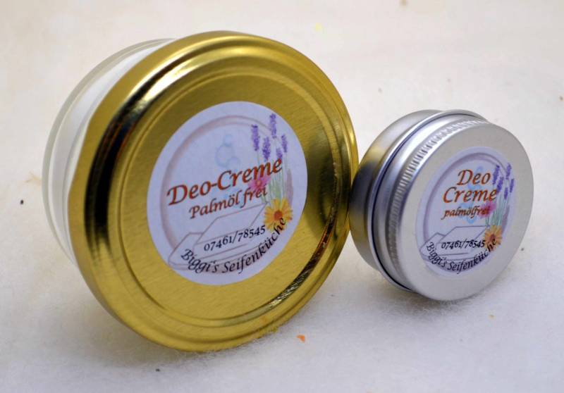 Deo Creme Ohne Aluminium Und Palmöl | Im Glas von Etsy - BiggisSeifenkueche