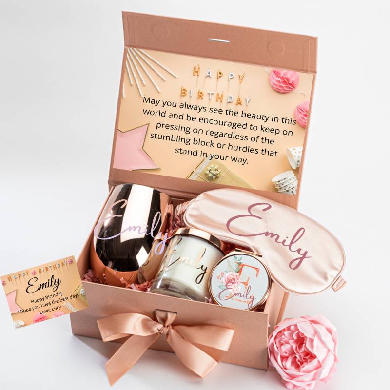 Personalisierte Geburtstagsgeschenk, Personalisierte Geschenkbox, Alles Gute Zum Geburtstaggeschenk, Geburtstagsgeschenk Für Sie von Etsy - BijouxLucy