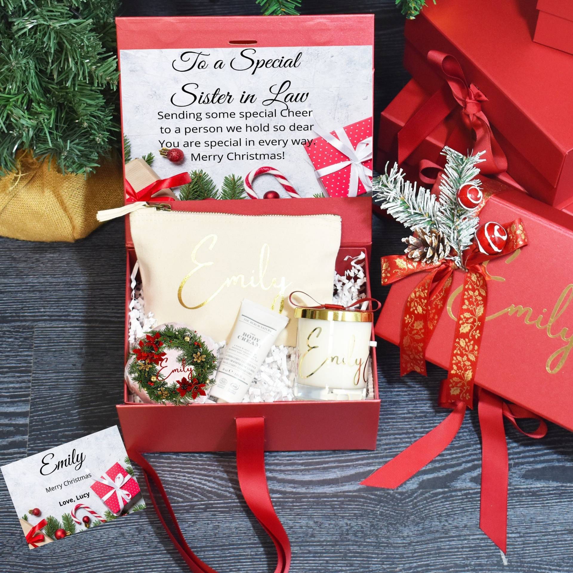 Weihnachtsgeschenk Für Schwiegerschwein Schwiegerschwein Set, Sie, Weihnachtsgeschenke, Weihnachtsgeschenkbox Weihnachtsgeschenk Für Schwiegerschwein Schwiegerschwein Set, Sie, Weihnachtsgeschenke, Weihnachtsgeschenkbox von Etsy - BijouxLucy