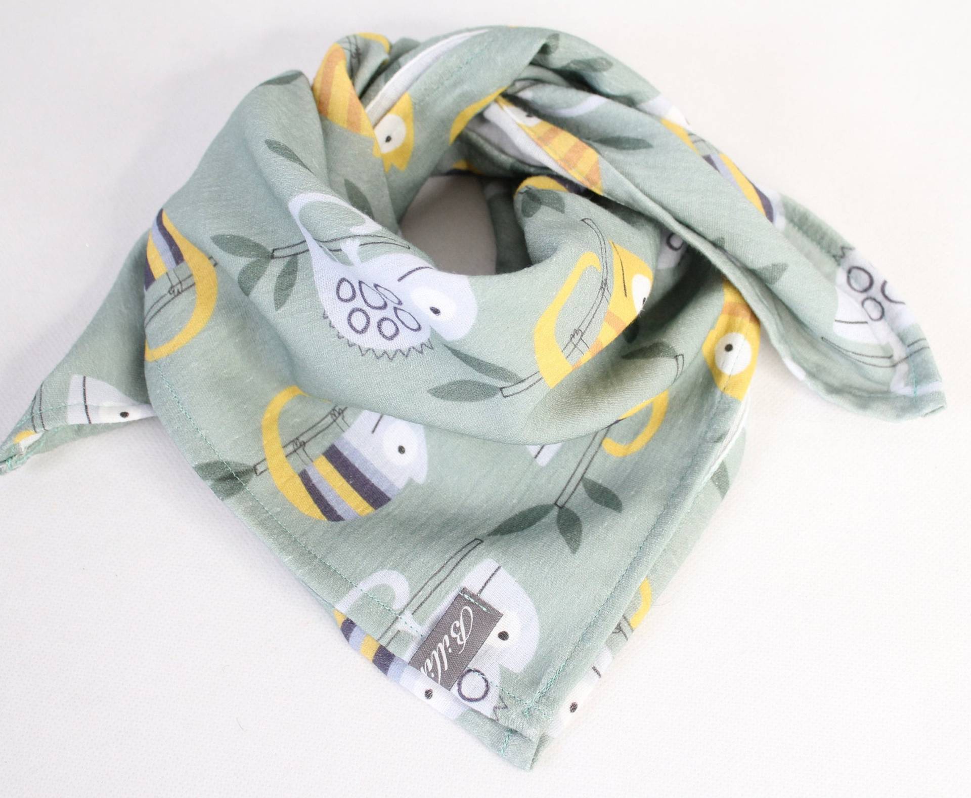 Musselintuch, Dreieckstuch, Schnuffeltuch "Chamälione" Musselintuch, Dreieckstuch, Schnuffeltuch "Chamälione" von Etsy - BillinchenWichtel