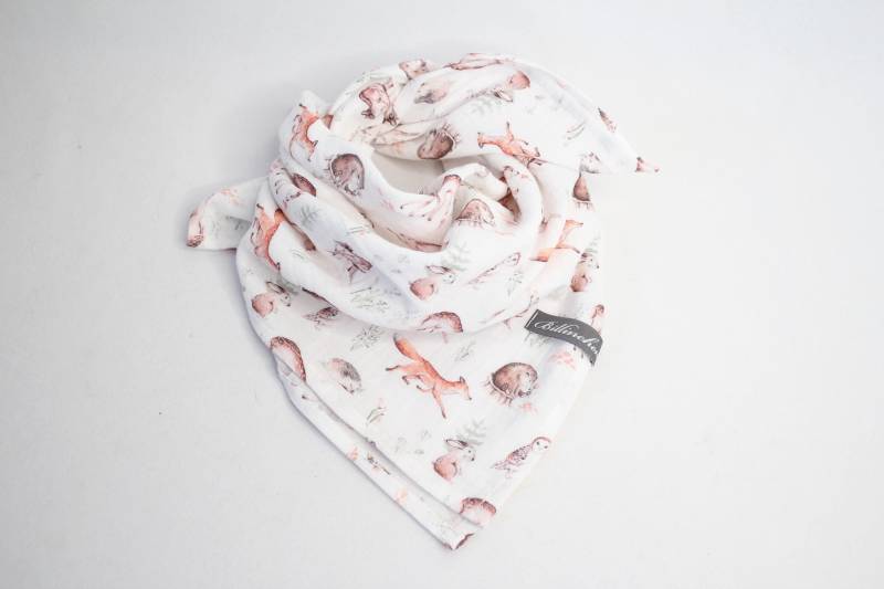 Musselintuch, Dreieckstuch, Schnuffeltuch "Waldtiere" Für Kleinkinder Musselintuch, Dreieckstuch, Schnuffeltuch "Waldtiere" Für Kleinkinder von Etsy - BillinchenWichtel