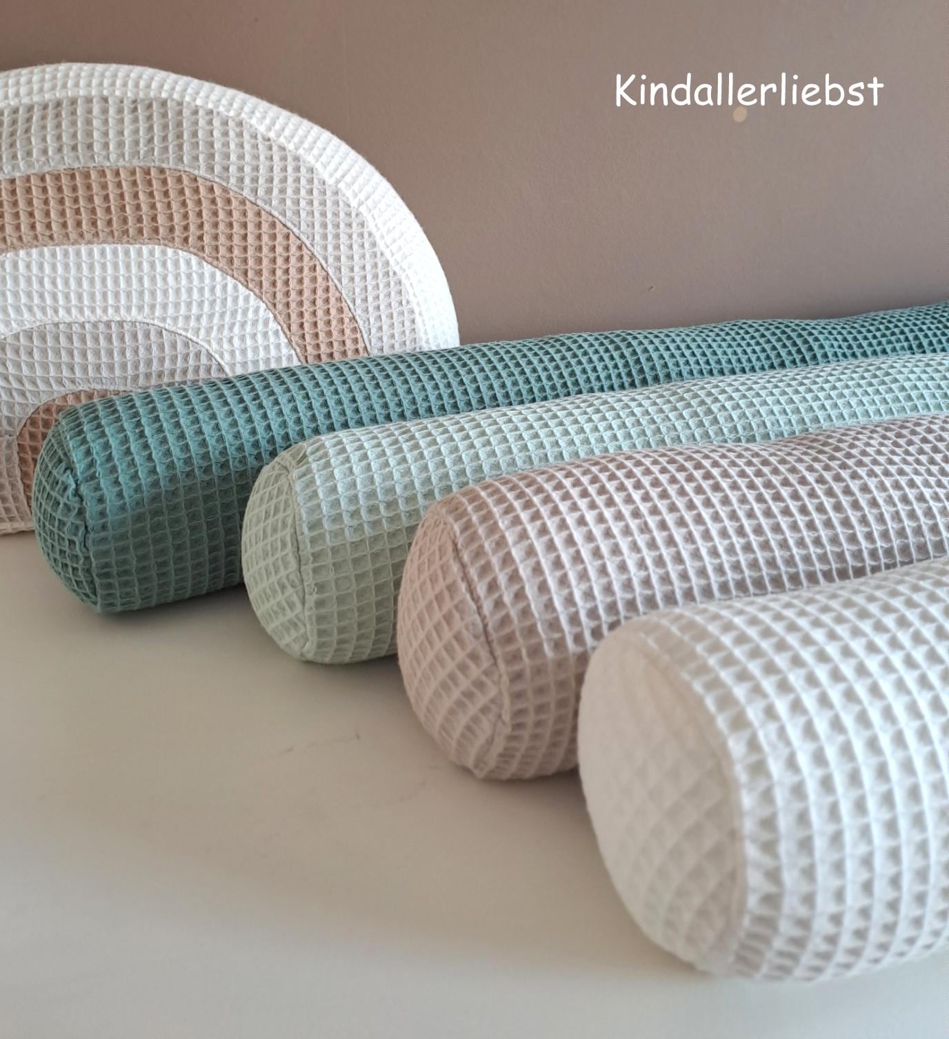 Wickeltisch Schutzrolle, Verschiedene Längen, Freie Farbwahl von Etsy - Binesstoffwerkstatt