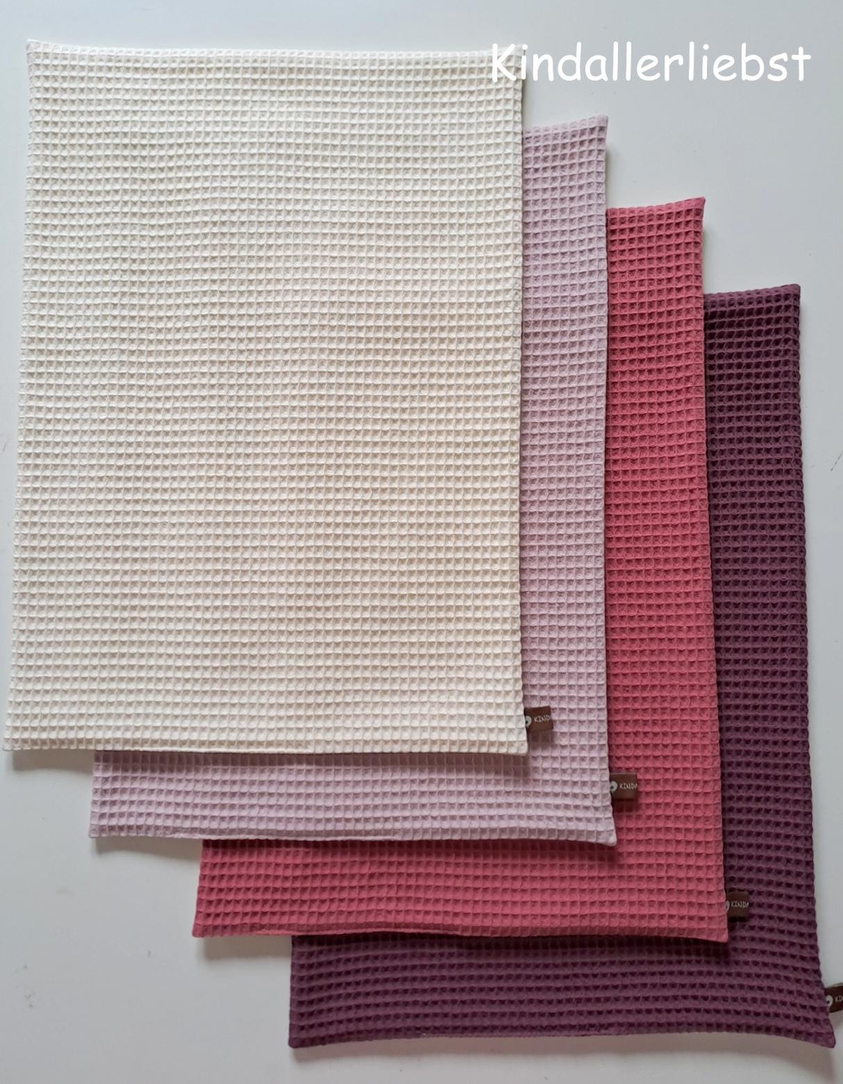 Wickelunterlage Abwischbar, Wasserundurchlässig, Waffelpique, Div. Farben von Etsy - Binesstoffwerkstatt
