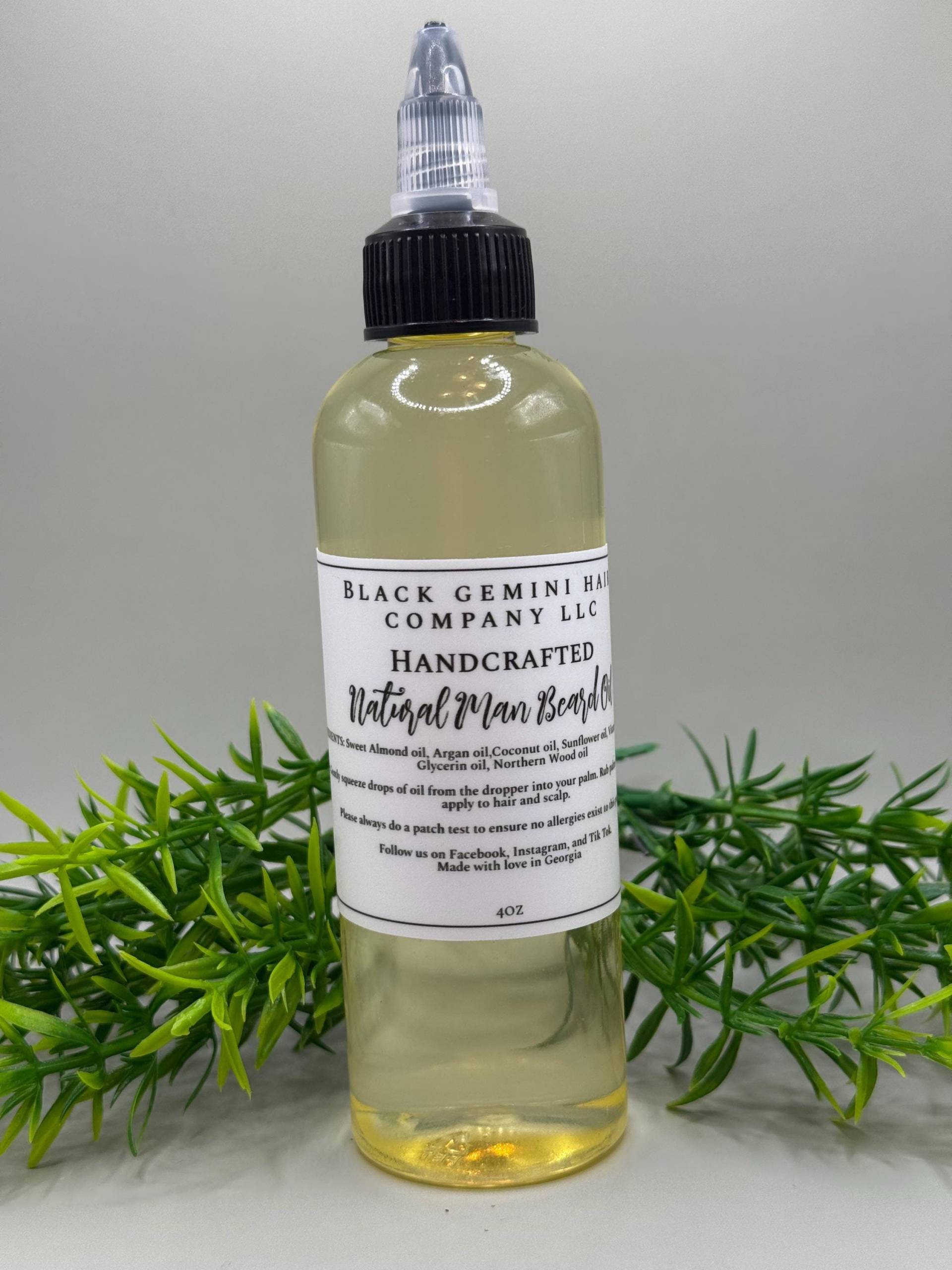 Natürliche Männer Bartöl Natürliche Männer Bartöl von Etsy - BlackGeminiHair