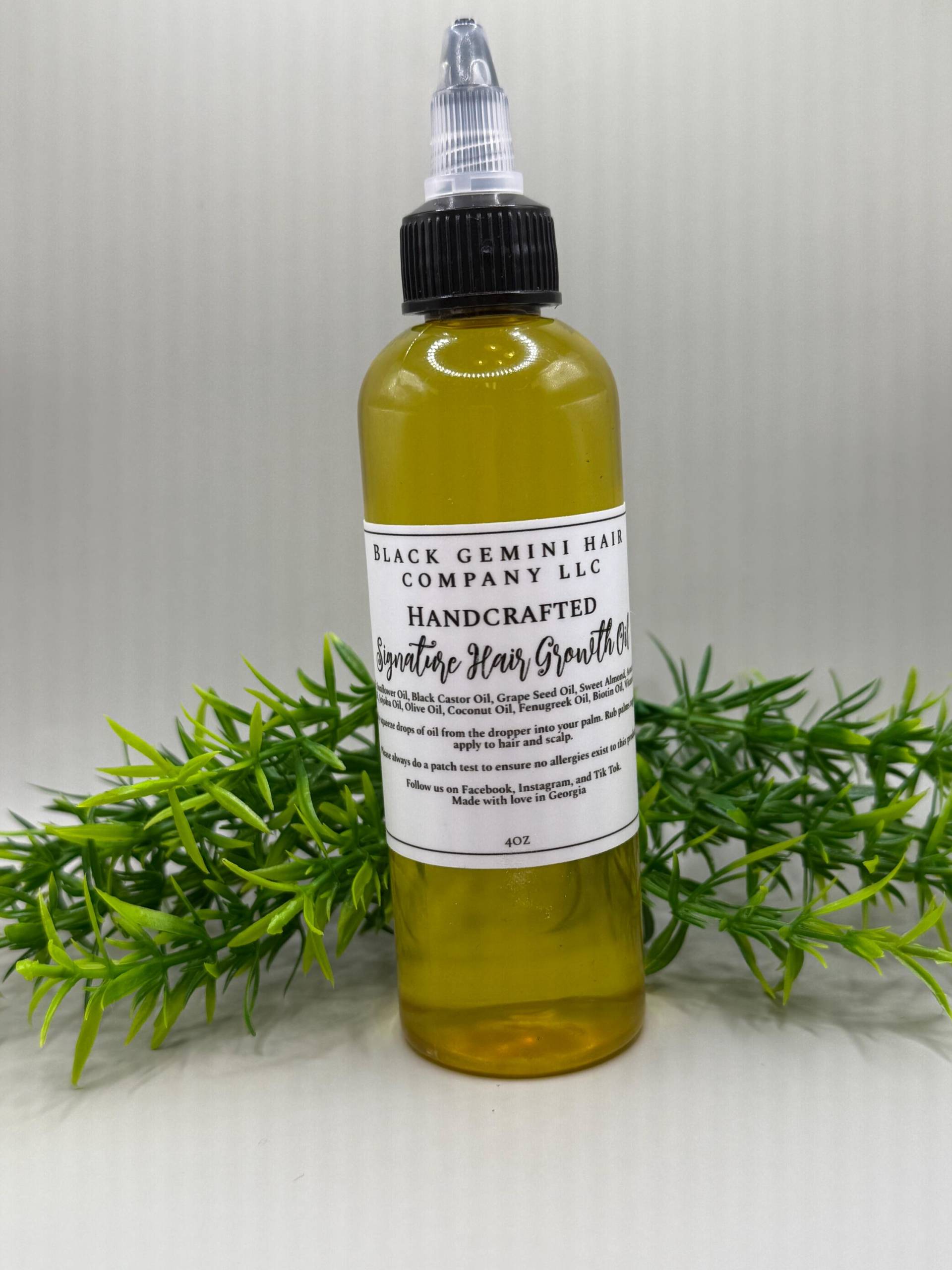 Signature Öl Für Den Haarwuchs Signature Öl Für Den Haarwuchs von Etsy - BlackGeminiHair