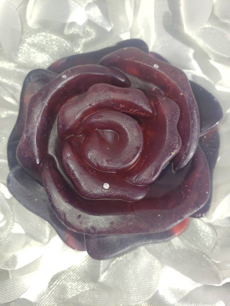 Schwarze Rose Glycerin Schmelzen Und Seife Gießen, Blumig Duftend Mit Körpersicherem Farbstoff Gefärbt Schwarze Rose Glycerin Schmelzen Und Seife Gießen, Blumig Duftend Mit Körpersicherem Farbstoff Gefärbt von Etsy - BlackRoseSoapFL