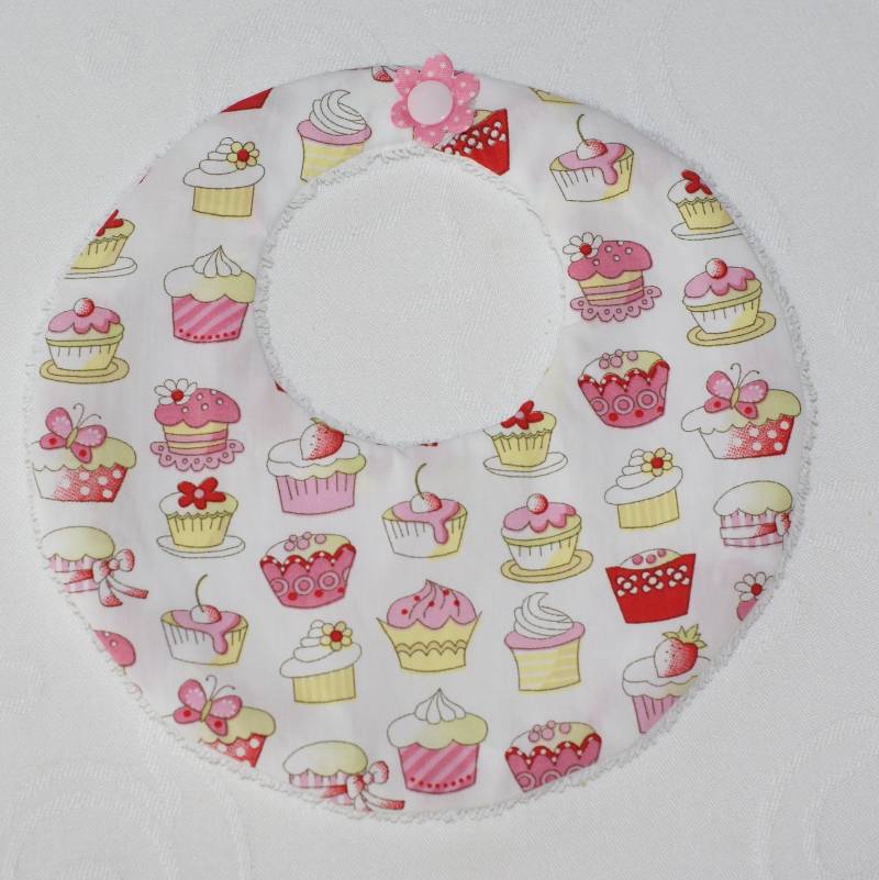 "Cupcakes" Runde Lätzchen von Etsy - Blancpastel
