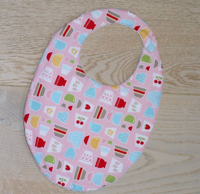 Ovale Lätzchen Rosa "Cups" von Etsy - Blancpastel