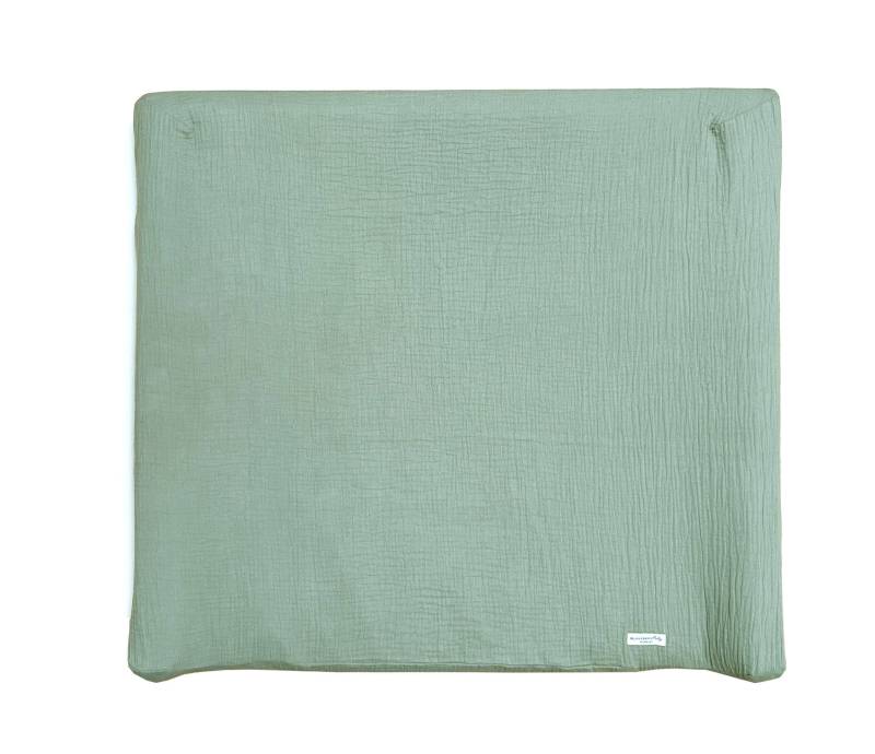 Wickelauflage Bezug Für Neue Wickelunterlage Vädra 75x74 cm Von Ikea in Musselin Salbei Eukalyptus von Etsy - BlausbergBaby
