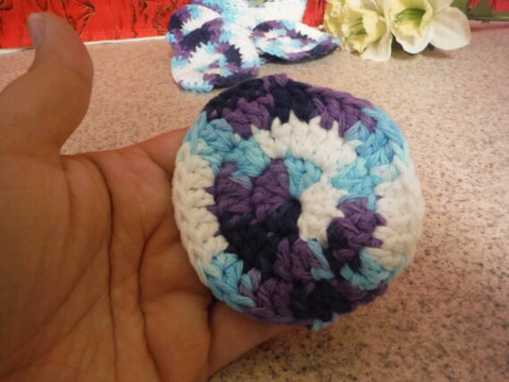 Gesicht Scrubbies-streifen von Etsy - BlessItBeCrochet