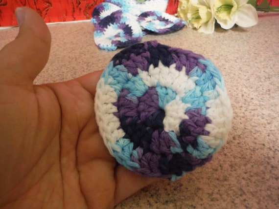 Gesicht Scrubbies-streifen von Etsy - BlessItBeCrochet