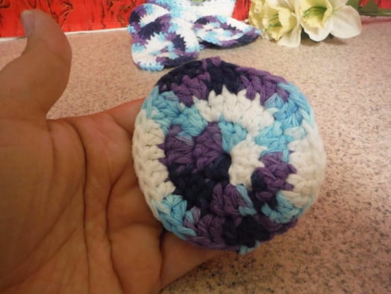 Gesicht Scrubbies-streifen Gesicht Scrubbies-streifen von Etsy - BlessItBeCrochet