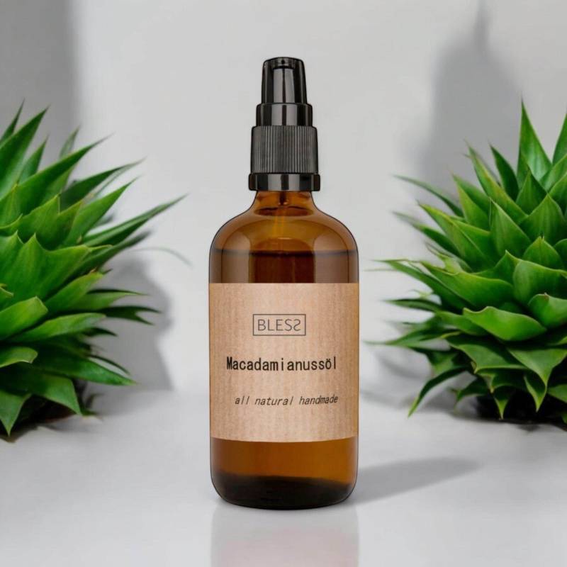 Macadamianussöl - Natürliches, Reines, Bio Pflegeöl Und Körperöl Hautpflegend, Schnell Einziehend, Hautglättend, Regenerierend von Etsy - BlesssCosmetics