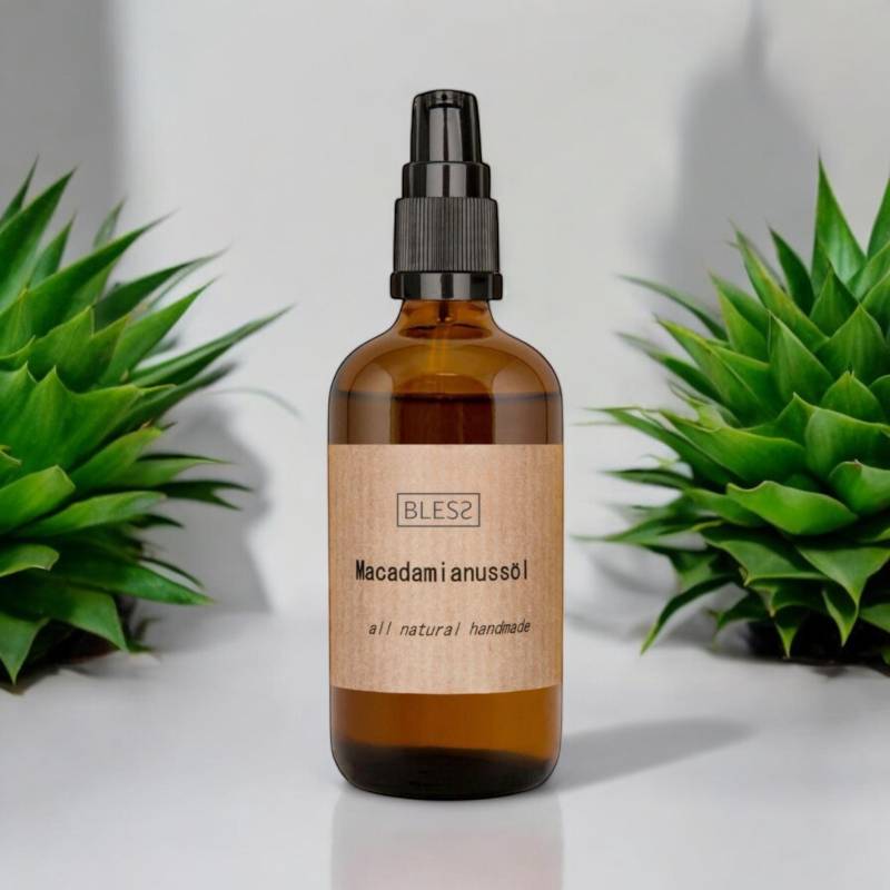 Macadamianussöl - Natürliches, Reines, Nachhaltiges, Bio Pflegeöl Und Körperöl Massageöl, Hautglättend, Regenerierend von Etsy - BlesssCosmetics