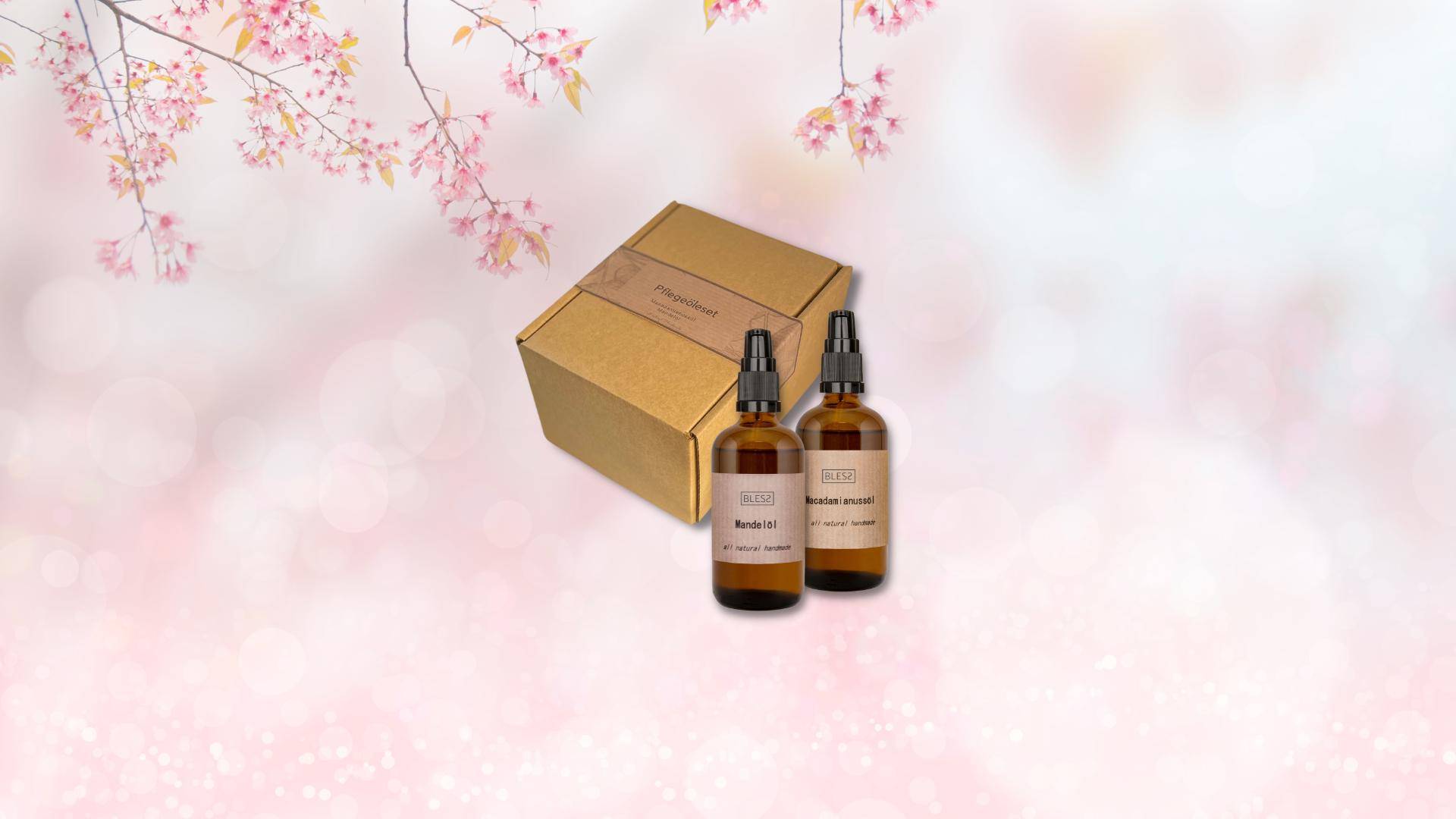 Natürliches Reines Nachhaltiges Bio Handgemachtes Pflegeöleset - Mandelölˋ Und Macadamianussöl von Etsy - BlesssCosmetics