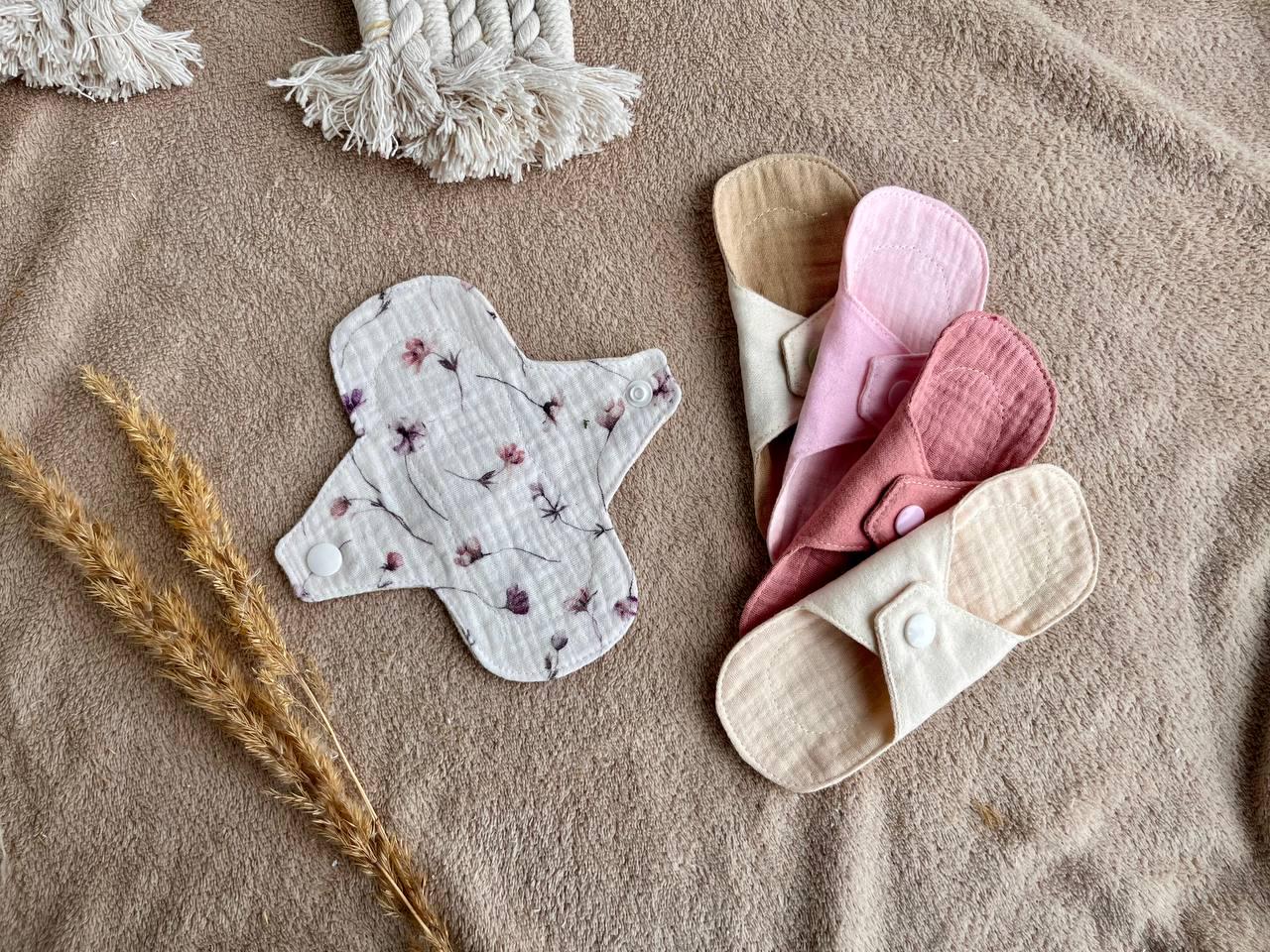 5Er Pack Bio-Slipeinlagen 6 ", Extradünne Wiederverwendbare Stoffpads Für Den Täglichen Gebrauch, Damenbinden, Weiches, Atmungsaktives von Etsy - BloomPads