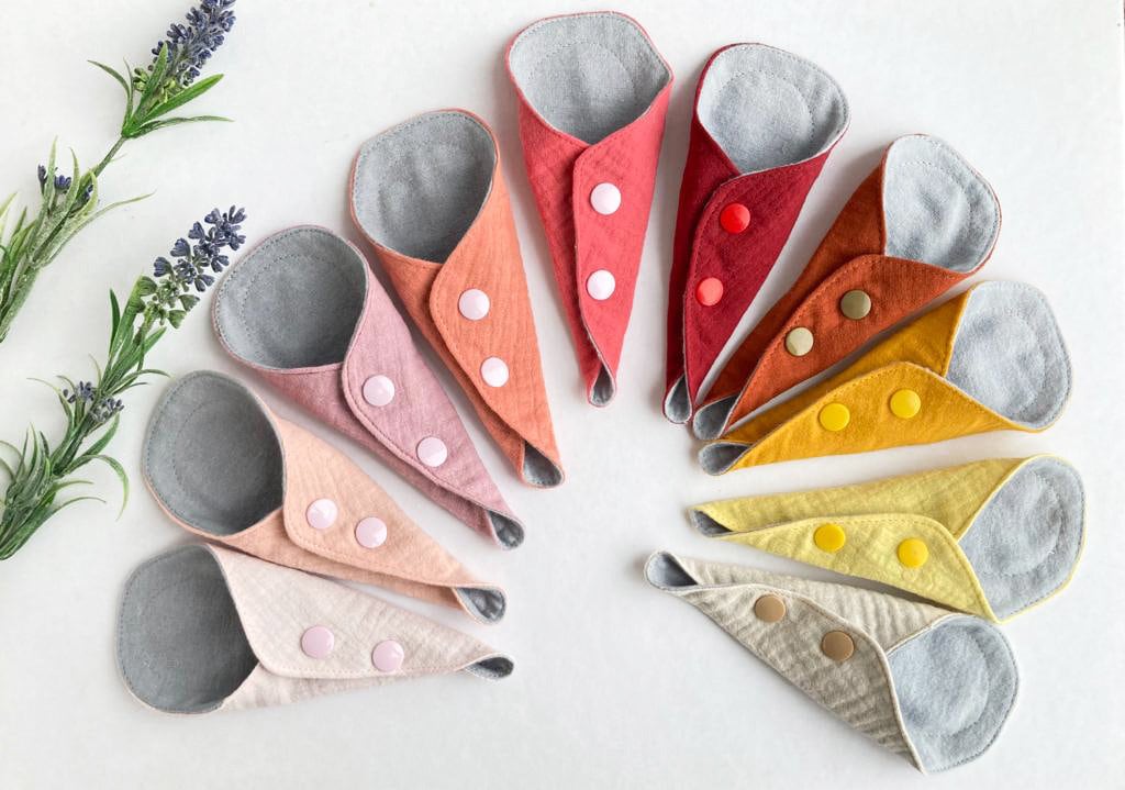 6 "Sehr Weiche Slipeinlage Aus Bio-Baumwolle, Extradünne Slipeinlage, 100% Baumwolle, Atmungsaktive Stoffeinlage Für Den Täglichen Gebrauch." von Etsy - BloomPads