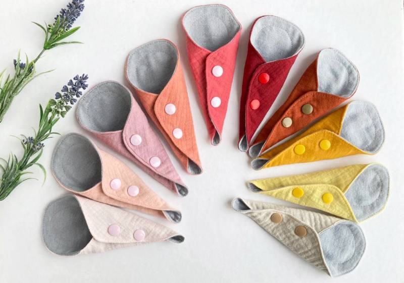 6 "Sehr Weiche Slipeinlage Aus Bio-Baumwolle, Extradünne Slipeinlage, 100% Baumwolle, Atmungsaktive Stoffeinlage Für Den Täglichen Gebrauch." von Etsy - BloomPads