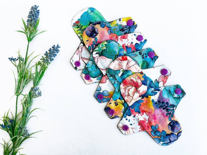Bio Baumwolle Slipeinlage Extra Dünn Flanell Pads von Etsy - BloomPads