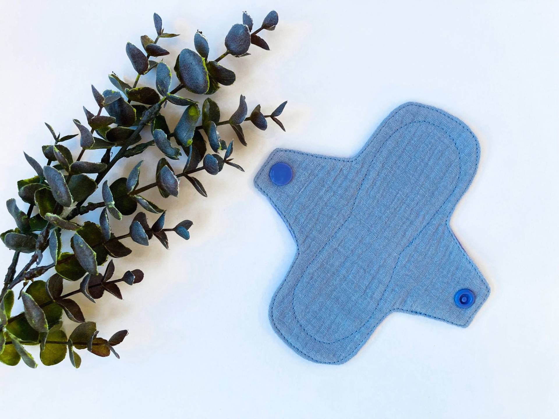 Wiederverwendbare Geflügelte Organic Ultrathin Stoffeinlage, Baumwoll Musselin Tuch Pads, Täglicher Gebrauch, Zero Waste Geschenk Für Frauen von Etsy - BloomPads