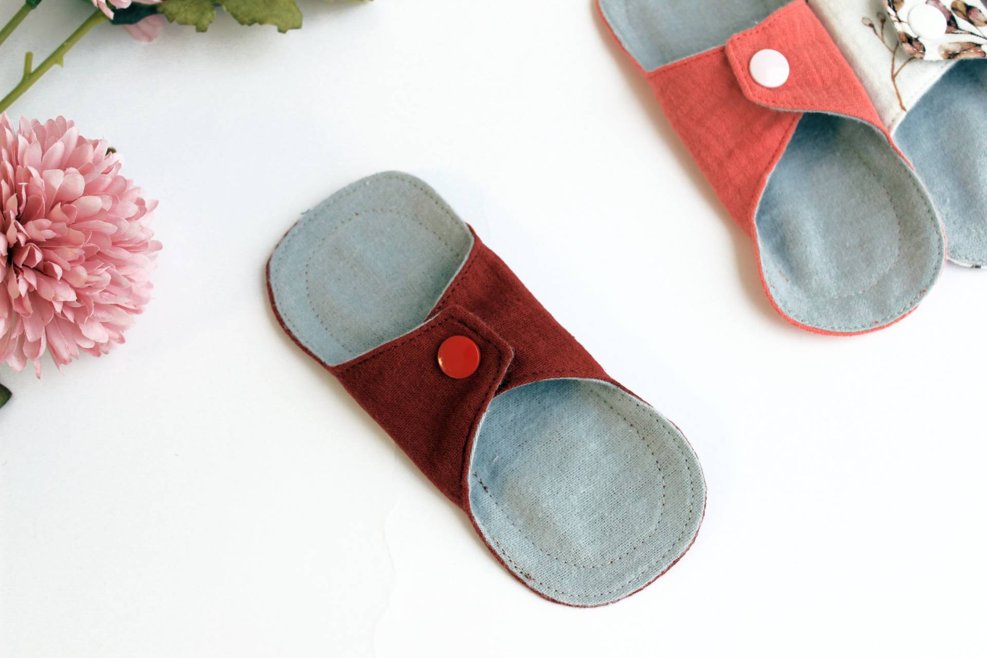 Wiederverwendbare Stoffpads, Kleine Slipeinlagen Aus Bio-Baumwolle, Damenbinden, Atmungsaktiv Und Waschbar Doppel Gaze Pad Set Wiederverwendbare Stoffpads, Kleine Slipeinlagen Aus Bio-Baumwolle, Damenbinden, Atmungsaktiv Und Waschbar Doppel Gaze Pad Set von Etsy - BloomPads