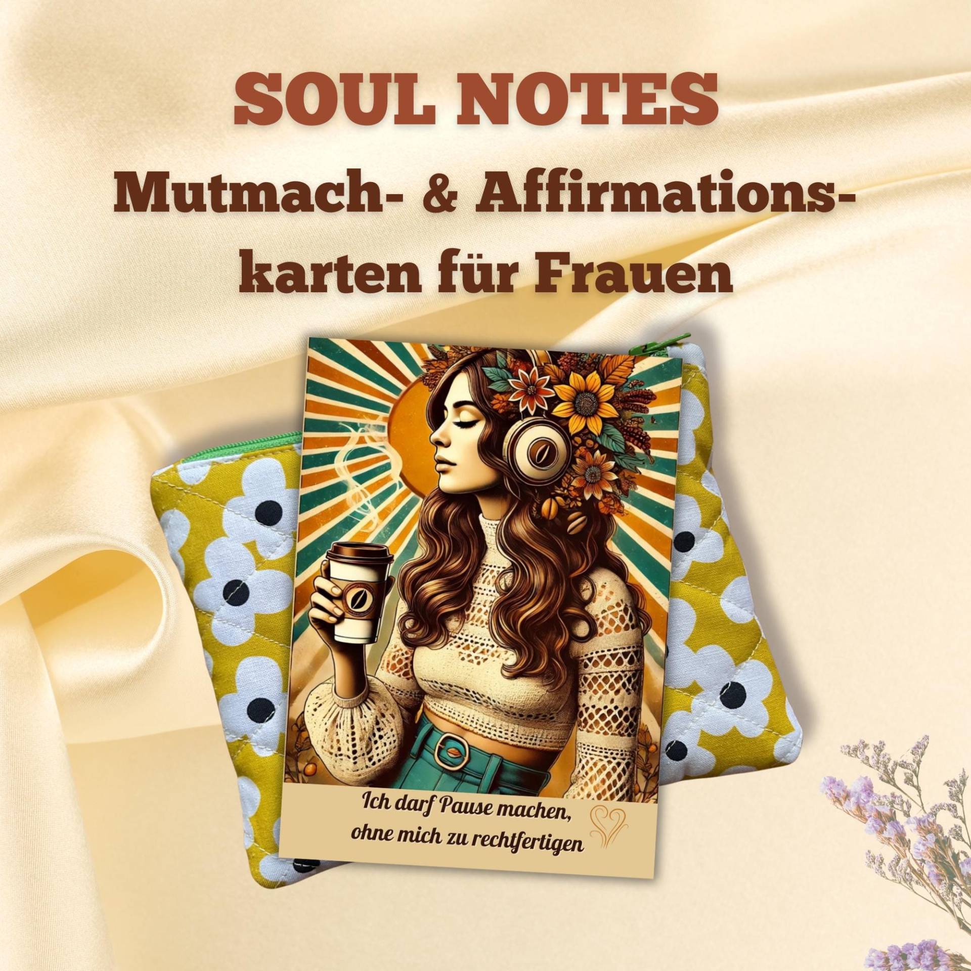 Affirmationskarten Frauen| Achtsamkeit Und Mutmachkarten Im Set Mit Tasche| Positive Gedanken|Selbstfürsorge Geschenk Für Freundin & Mama Affirmationskarten Frauen| Achtsamkeit Und Mutmachkarten Im Set Mit Tasche| Positive Gedanken|Selbstfürsorge Geschenk Für Freundin & Mama von Etsy - Bloomingela