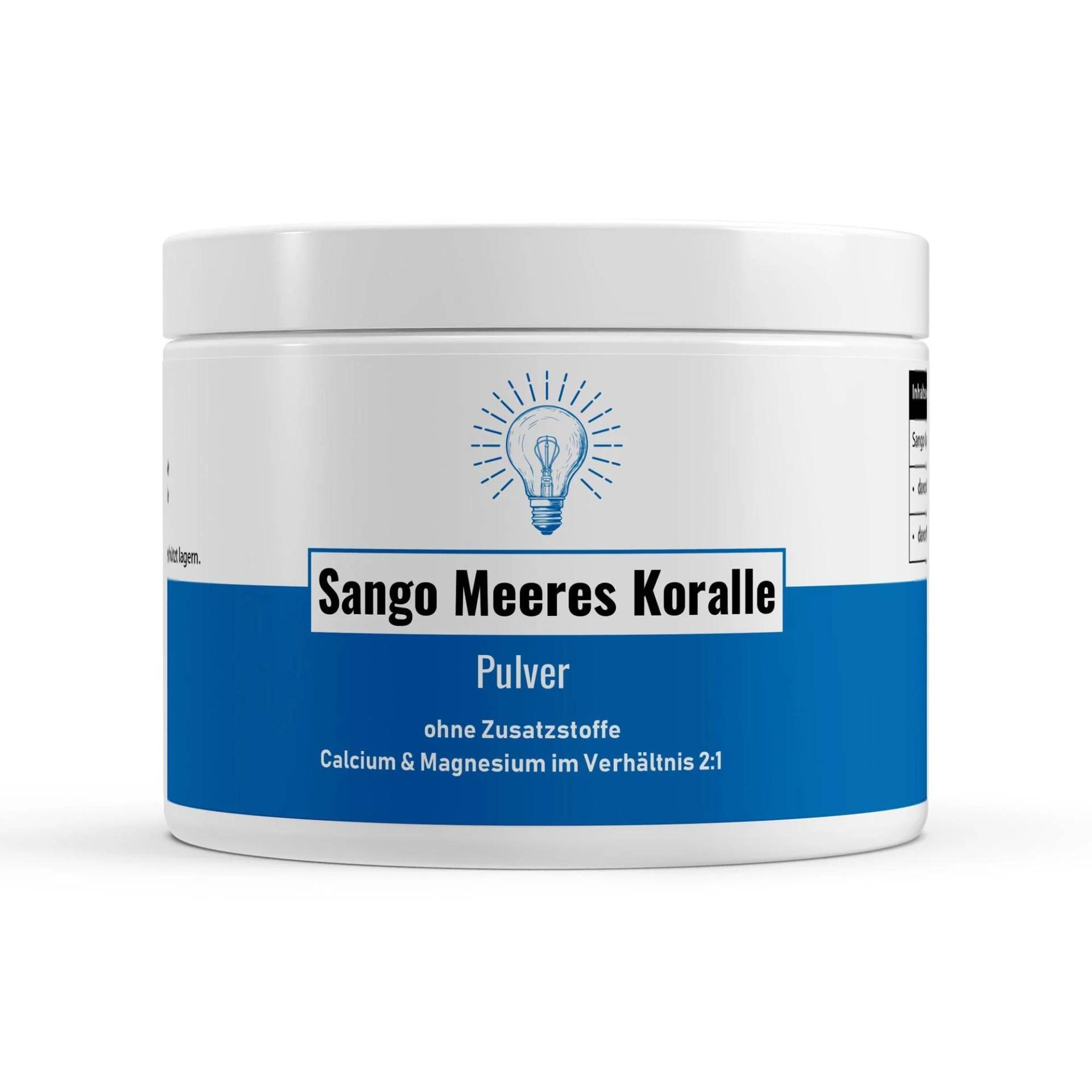 Bluevitality Sango Meereskoralle Pulver - 250 G Naturbelassen, Reich An Calcium & Magnesium, Laborgeprüft von Etsy - BlueVitality