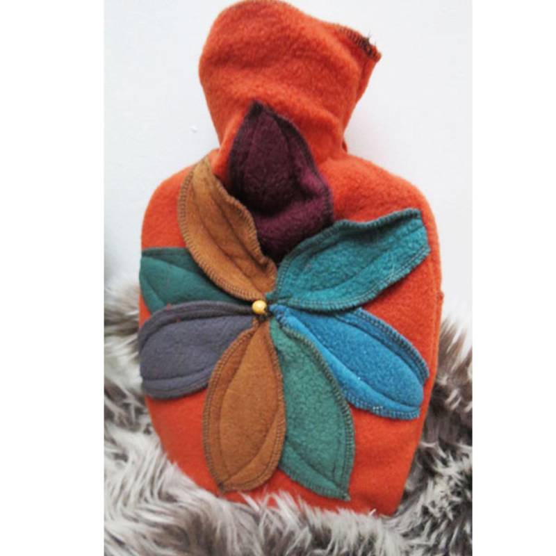 Unikat Wärmflasche - Goa, Larp, Boho, Hippie, Festival Elfe, Geschenkidee von Etsy - Bluetentanz