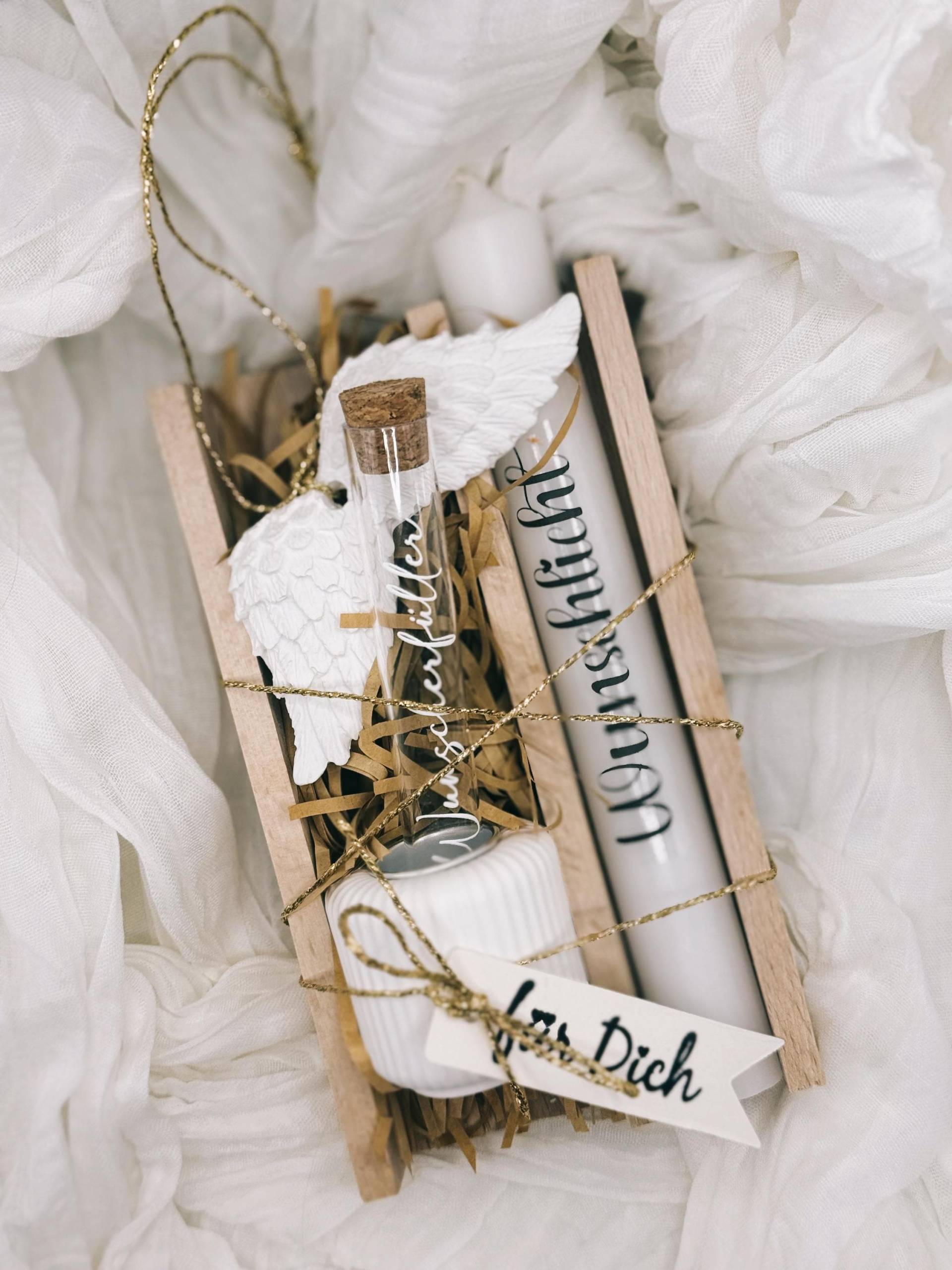 Engel Geschenkset Mit Kerzenhalter, Wunscherfüller & Deko | Schutzengel Geschenk Weihnachten Geldgeschenk Für Dich Handmade Set Engel Geschenkset Mit Kerzenhalter, Wunscherfüller & Deko | Schutzengel Geschenk Weihnachten Geldgeschenk Für Dich Handmade Set von Etsy - BoJaLiStore