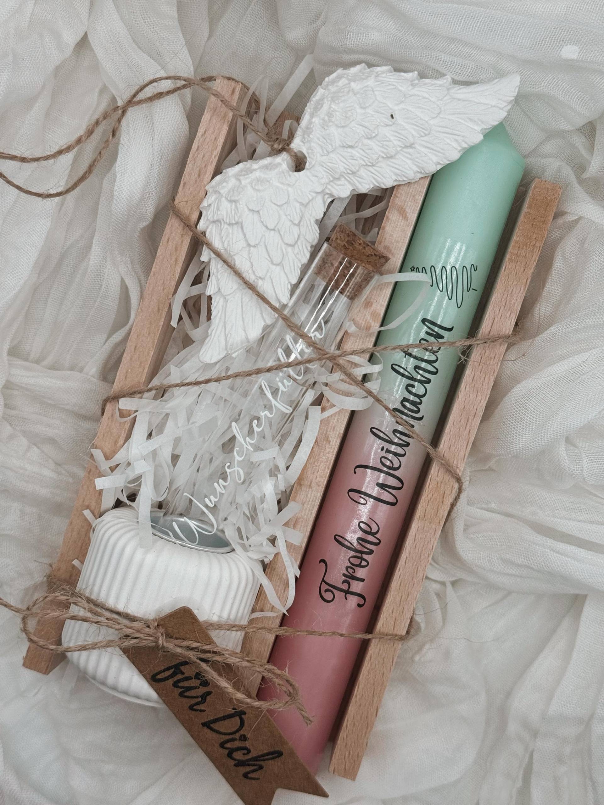 Ngel Geschenkset Weihnachten - Frohe Kerze + Wunscherfüller Schutzengel, Geldgeschenk, Boho Deko Für Dich Ngel Geschenkset Weihnachten - Frohe Kerze + Wunscherfüller Schutzengel, Geldgeschenk, Boho Deko Für Dich von Etsy - BoJaLiStore