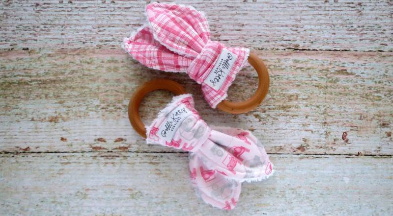 Baby Beißringe - Beißspielzeug Aus Holz Beißring Montessori Inspiriertes Babyspielzeug Geschenk von Etsy - BobbleKottzBoutique