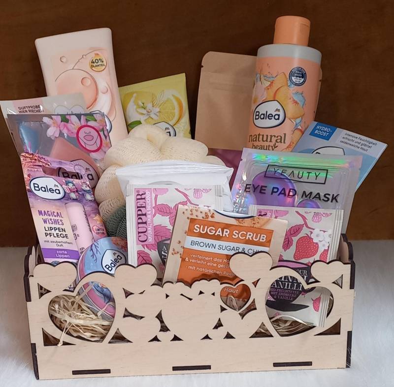 Beautybox, Geschenkbox, Wellnessbox, Geburtstagsbox Für Frauen, Personalisierbar. Herzen von Etsy - BodaLaserdeko