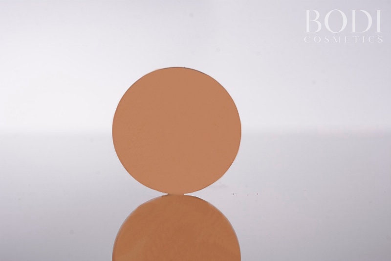 Gold & Braun - Gelb Brauner Matter Lidschatten Handmade Single Pan von Etsy - BodiCosmetics