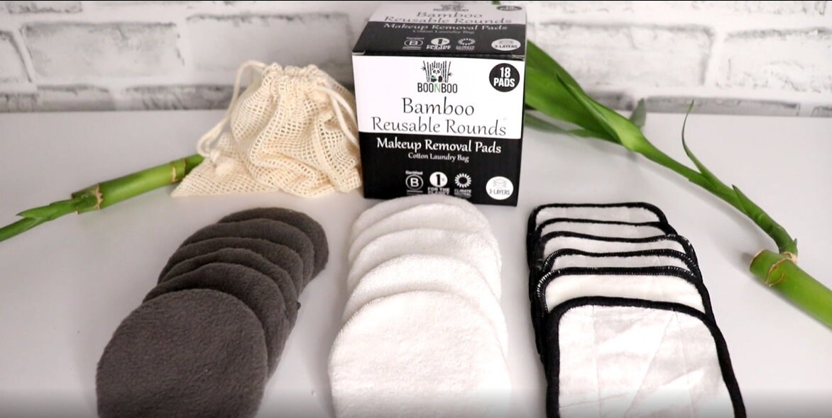 Boonboo Wiederverwendbare Abschminkpads | Gesichtsrunden Zum Entfernen Von Make-Up 18 Pads + Wäschesack 3-Typen Und 3-Schichten Mit Tasche Boonboo Wiederverwendbare Abschminkpads | Gesichtsrunden Zum Entfernen Von Make-Up 18 Pads + Wäschesack 3-Typen Und 3-Schichten Mit Tasche von Etsy - BoonbooStore